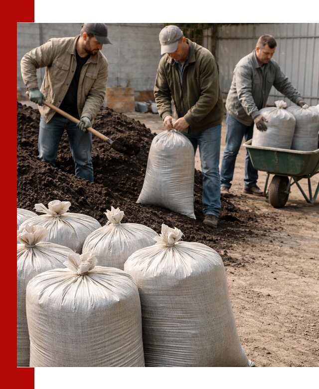 Купить чернозем в мешках с доставкой в Коркине