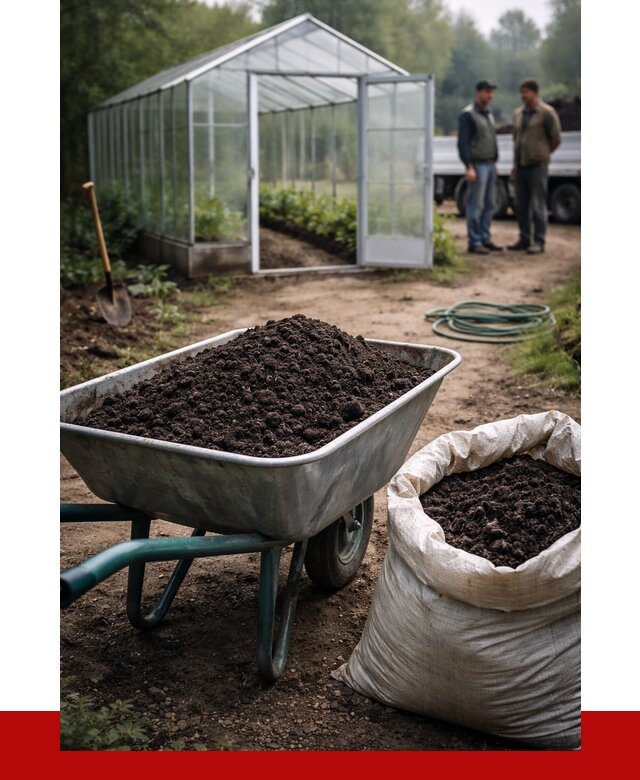 Чернозем для теплицы в Коркине с доставкой от 1557 р. | ПРОНЕРУДКрк