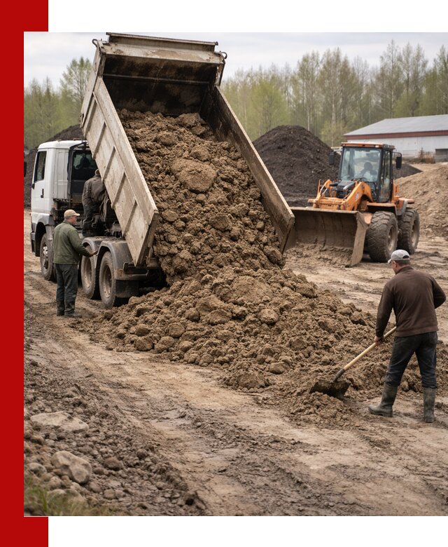 Доставка глин и суглинков в Коркине оптом и вкрай