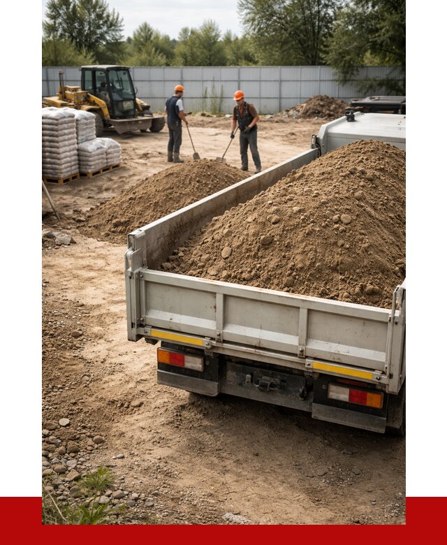 Супесь с доставкой в Коркине от 2543 р. за куб | ПРОНЕРУДКрк