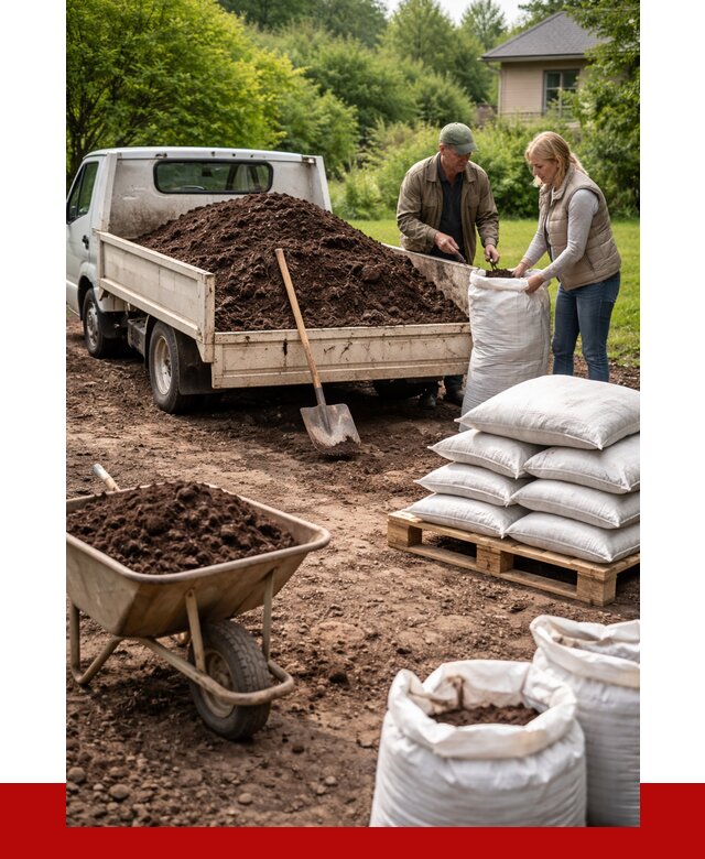 Перегной в мешках с доставкой в Коркине от 2284 р. | ПРОНЕРУДКрк