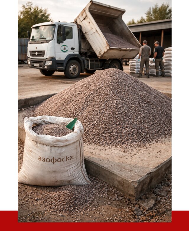 Купить азофоска в Коркине с доставкой от 1246 р. за куб | ПРОНЕРУДКрк