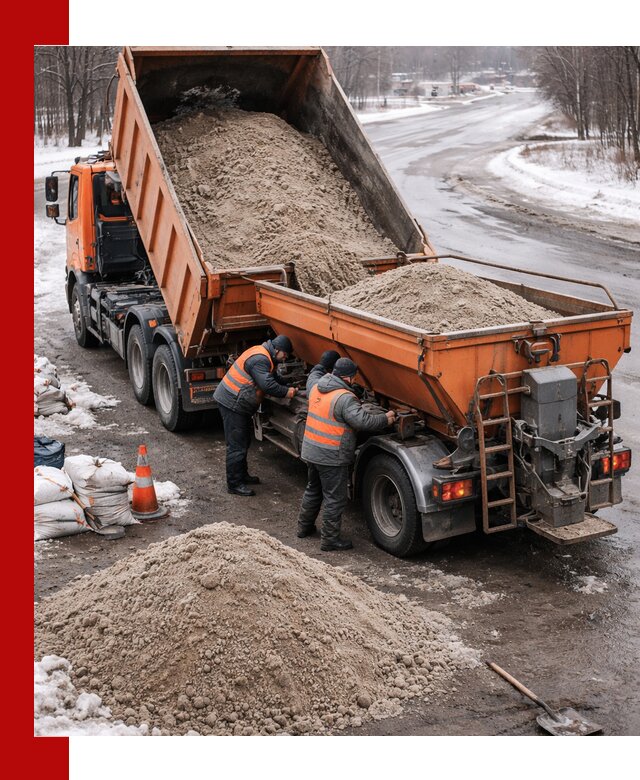 Поставка и вывоз пескосоля в Коркине оптом и в розницу