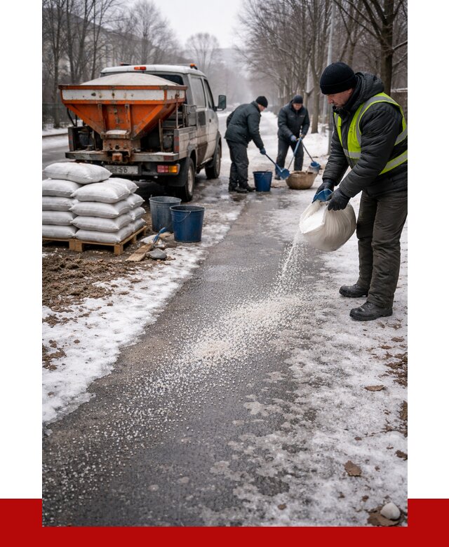 Реагент против гололеда в Коркине с доставкой от 4671 р. | ПРОНЕРУДКрк
