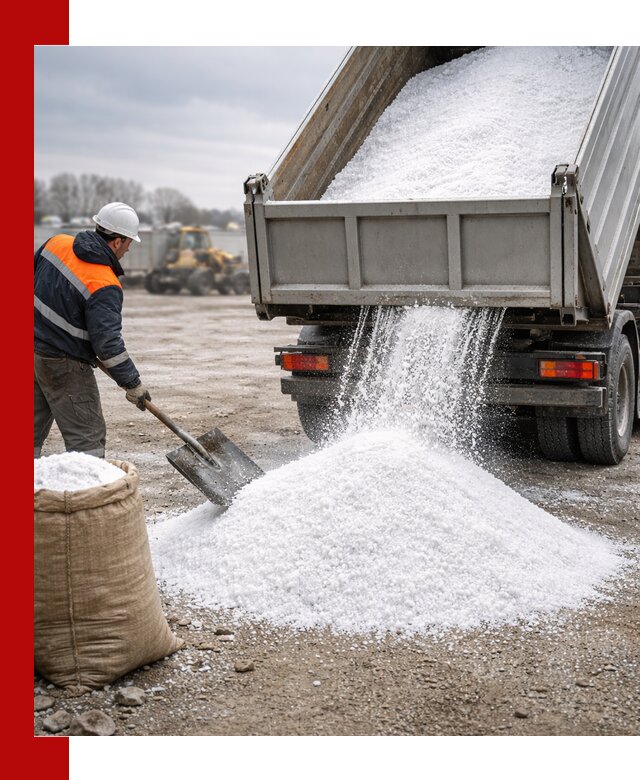 Поставка хлористого натрия оптом и в розницу в Коркине