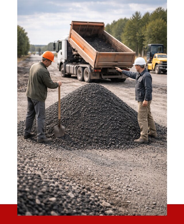 Купить асфальтовую крошку для дорог в Коркине от 4360 р. | ПРОНЕРУДКрк