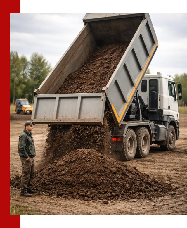 Аренда самосвала с водителем в Коркине для сыпучих грузов и навоза