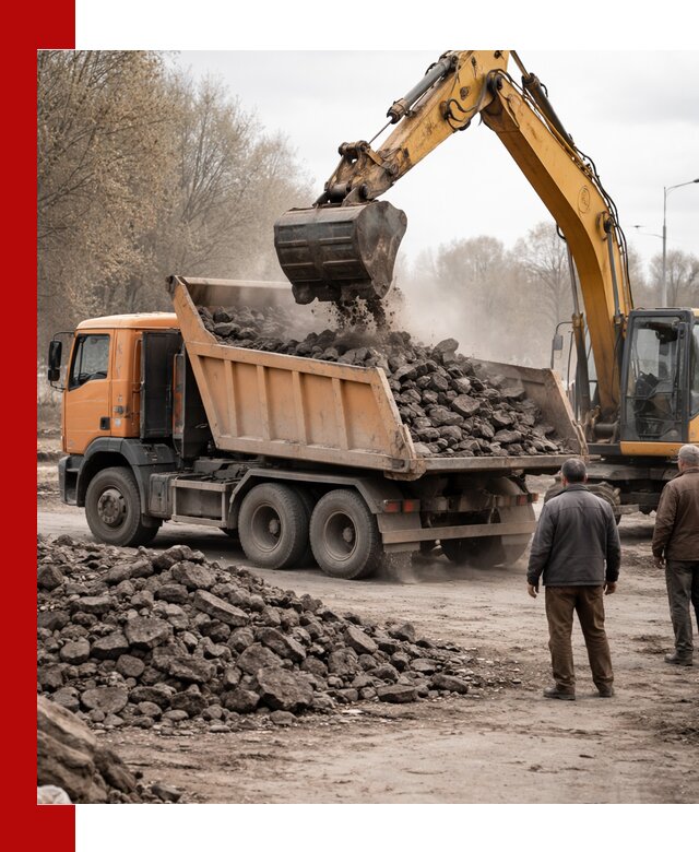 Вывоз асфальта и асфальтового покрытия в Коркине