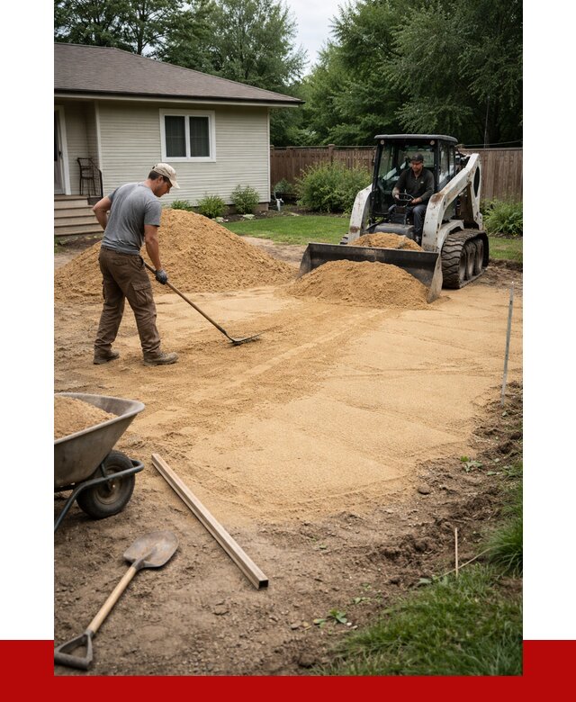 Отсыпка участка песком в Коркине, от 2595 р., ПРОНЕРУДКрк