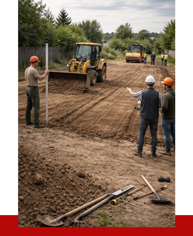 Планировка участка грунтом в Коркине от 4671 р ПРОНЕРУДКрк